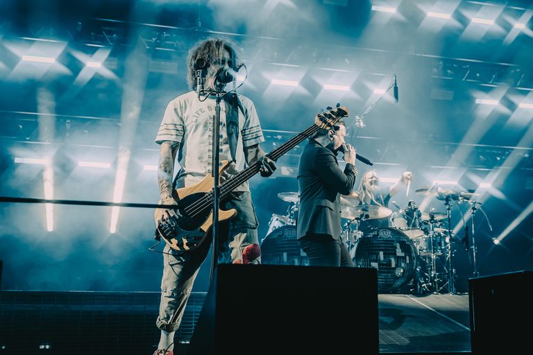 Shinedown performing live at AEC Theatre in Adelaide